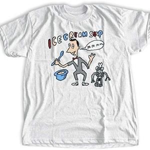 New Pee-Wee Herman And Conky Ice Cream Soup T-Shirt